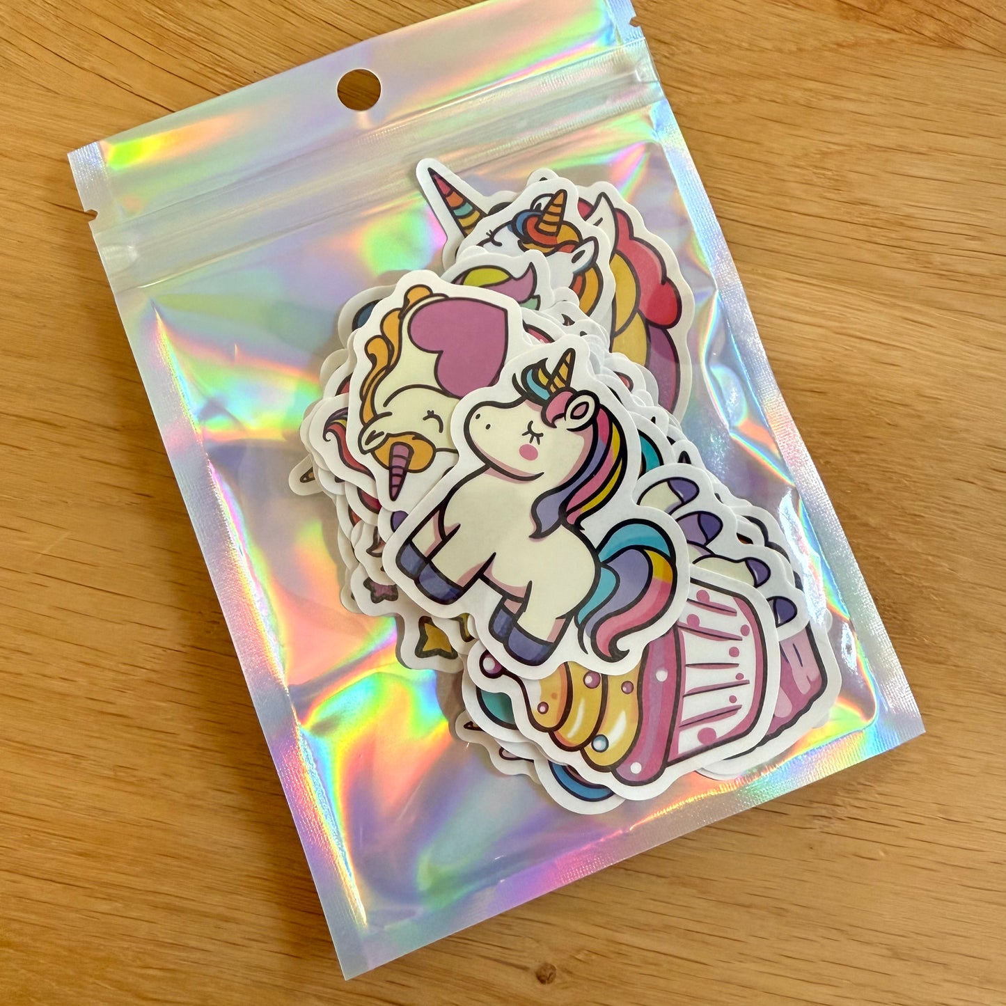 FMH - Stickers 50st. Unicorn assorti