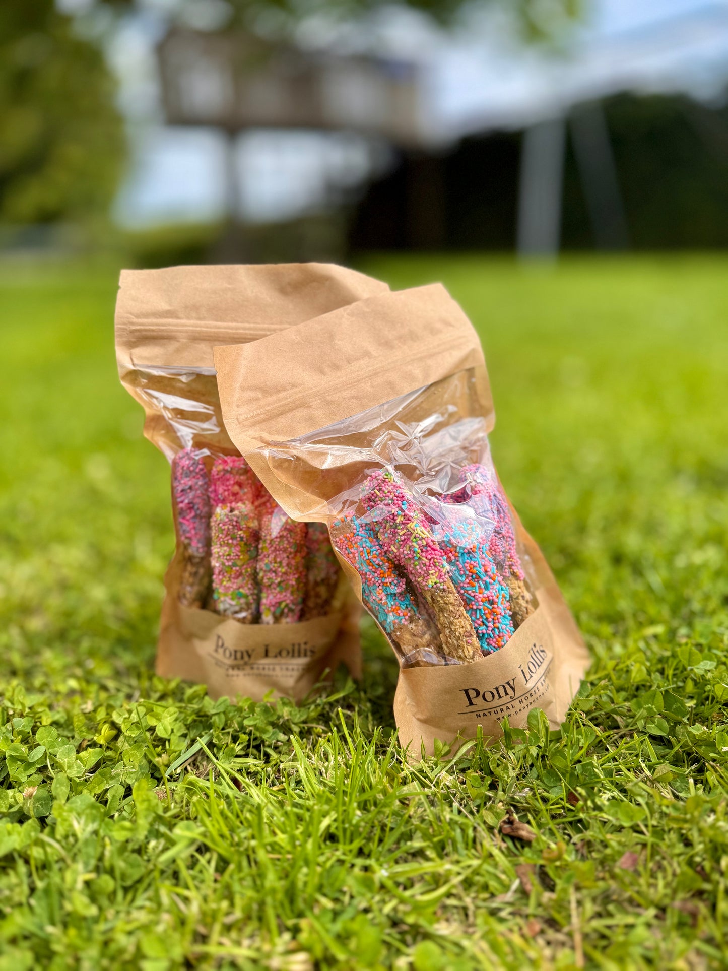 Konska Cukierenka - Pony-Lollies (Grisini/Kräuter/Farbig)