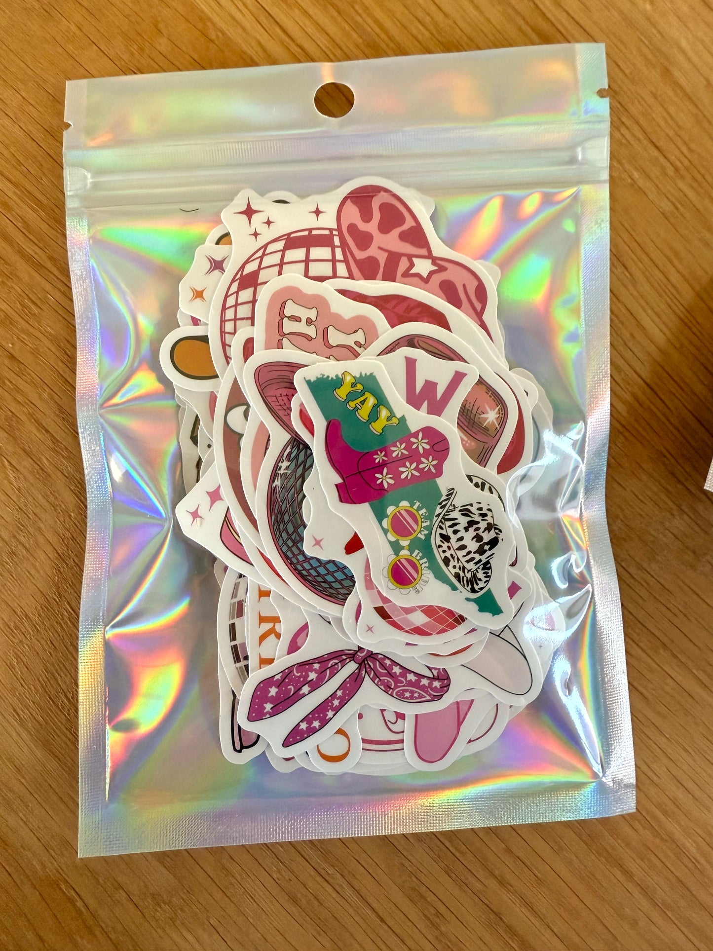 FMH - Stickers 50st. Disco Cowgirl western