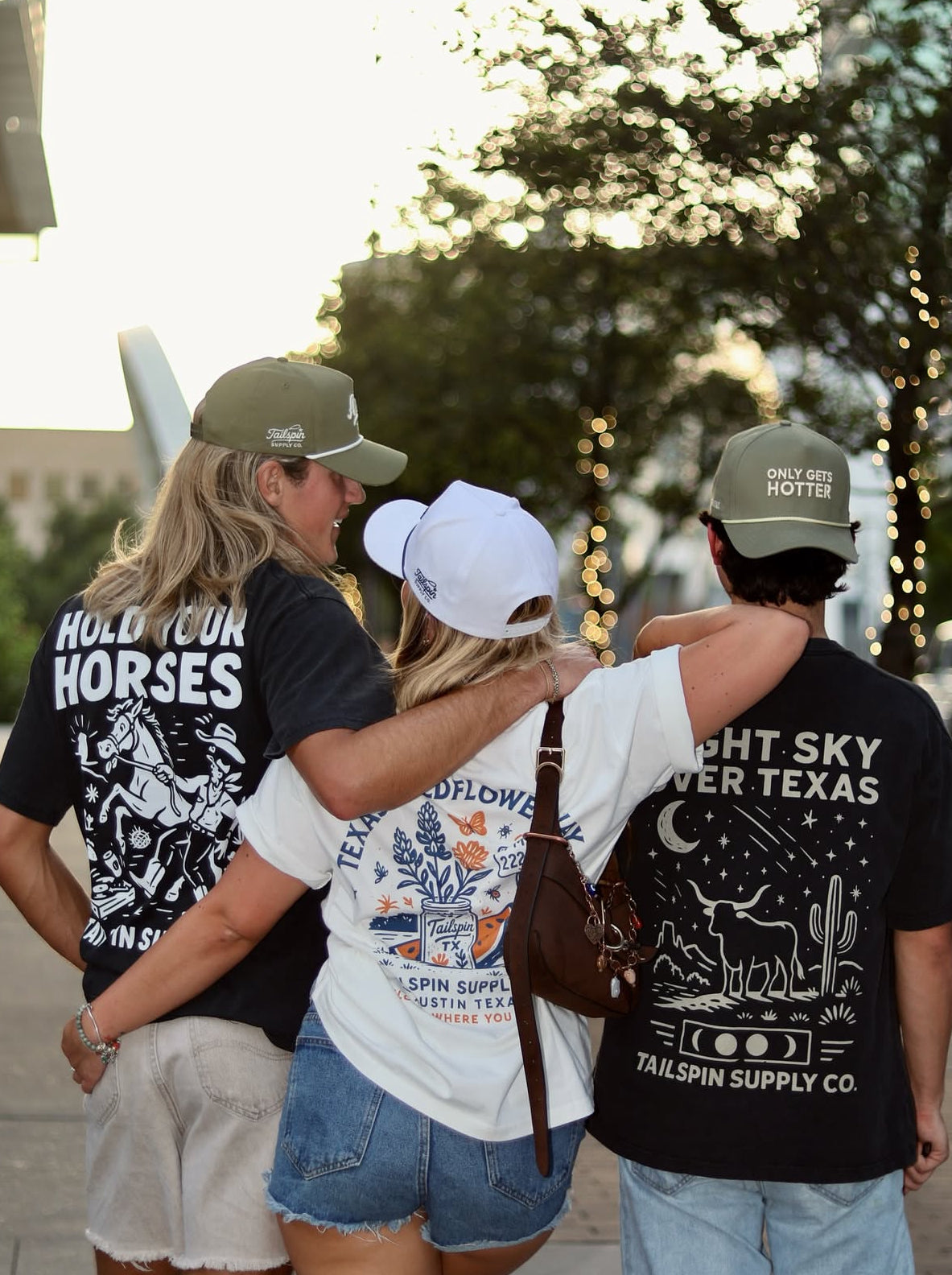 Tailspin - Texas Wildflower Way T-shirt unisex