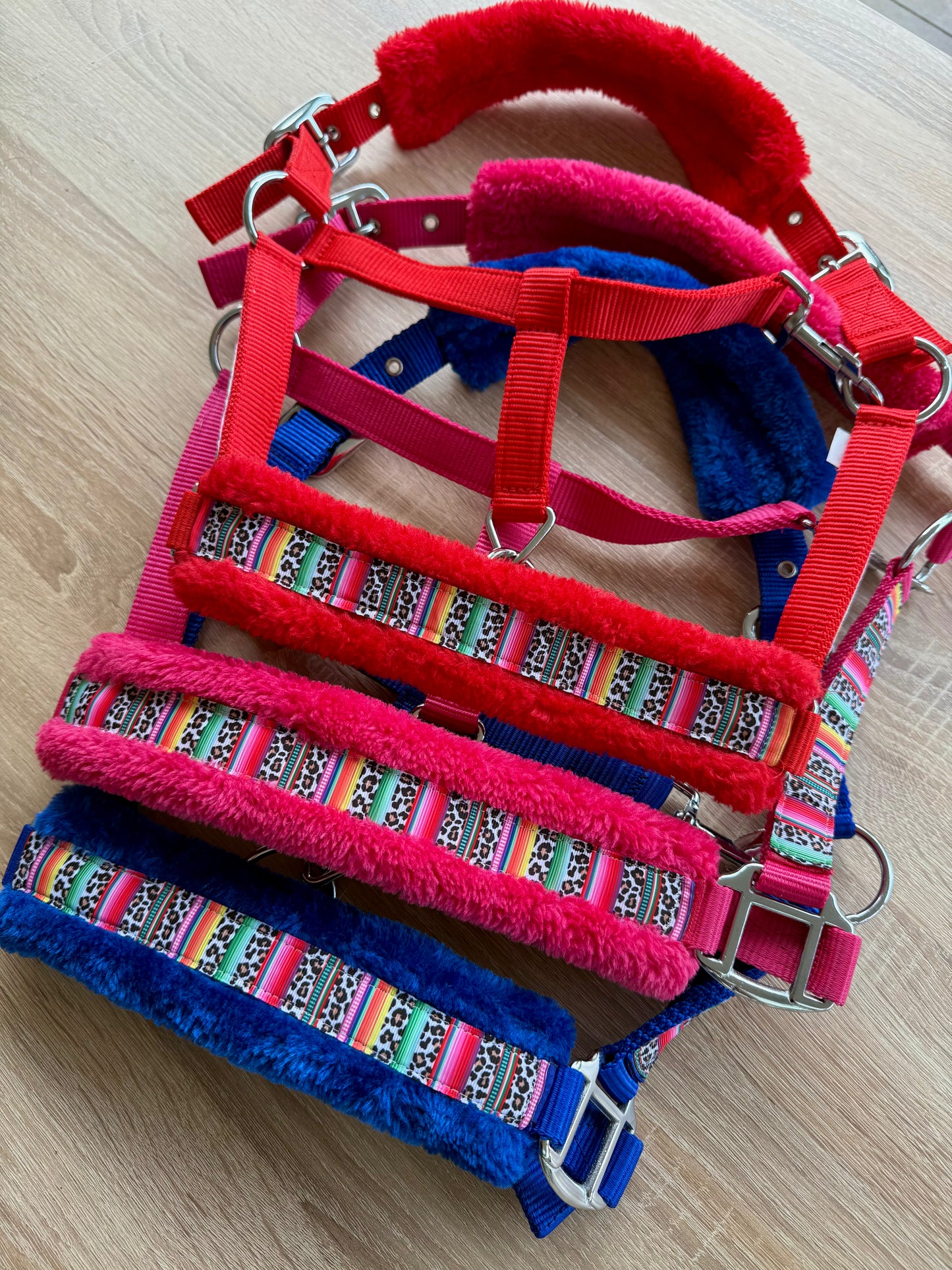 Happy Halters x FMH - Colorful Panther Exclusive halter (fur)