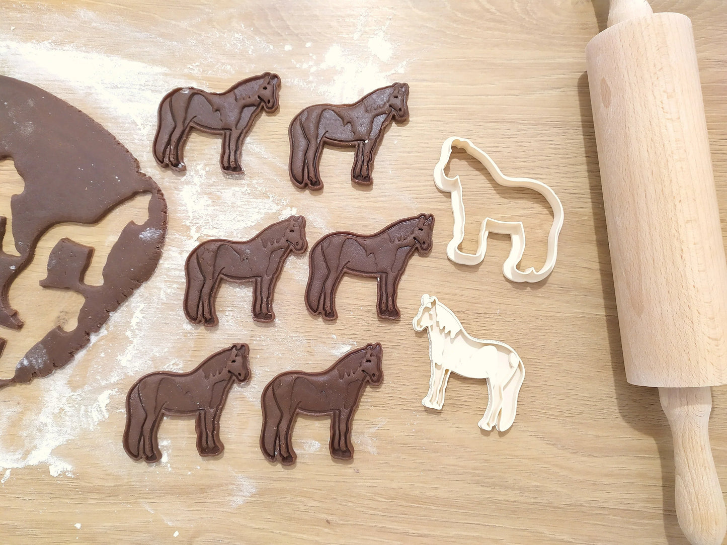 TwoBearsCC - Koekjes uitsteker Pinto Paint horse