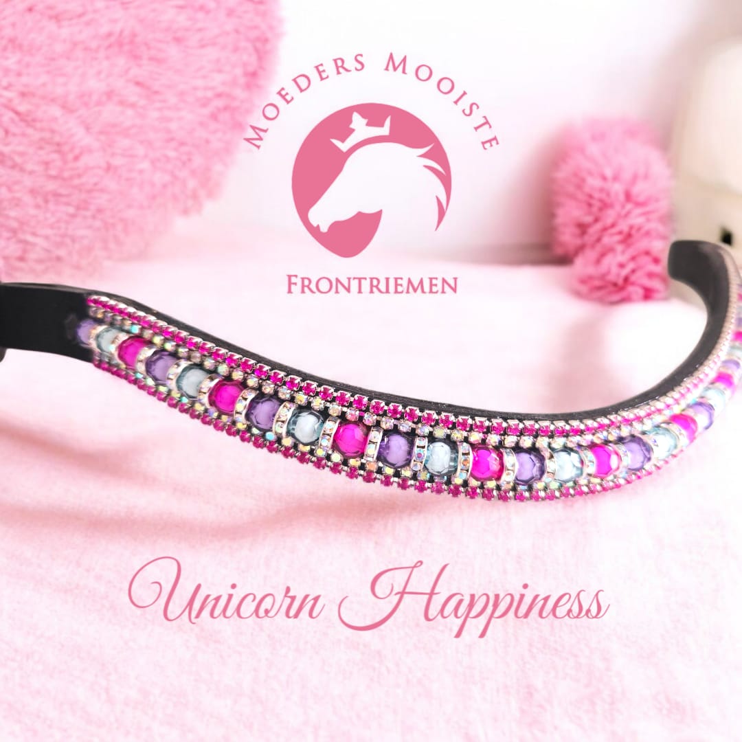 Moeders Mooiste Frontriemen - Wave Deluxe "Unicorn Hapiness” Z-N