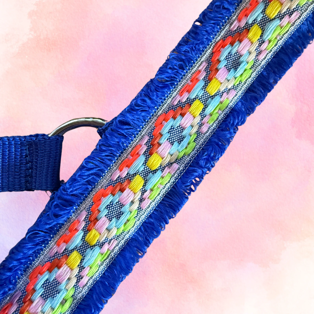 S0008 - Happy Halsters Ibiza halster blauw COB (nieuw)