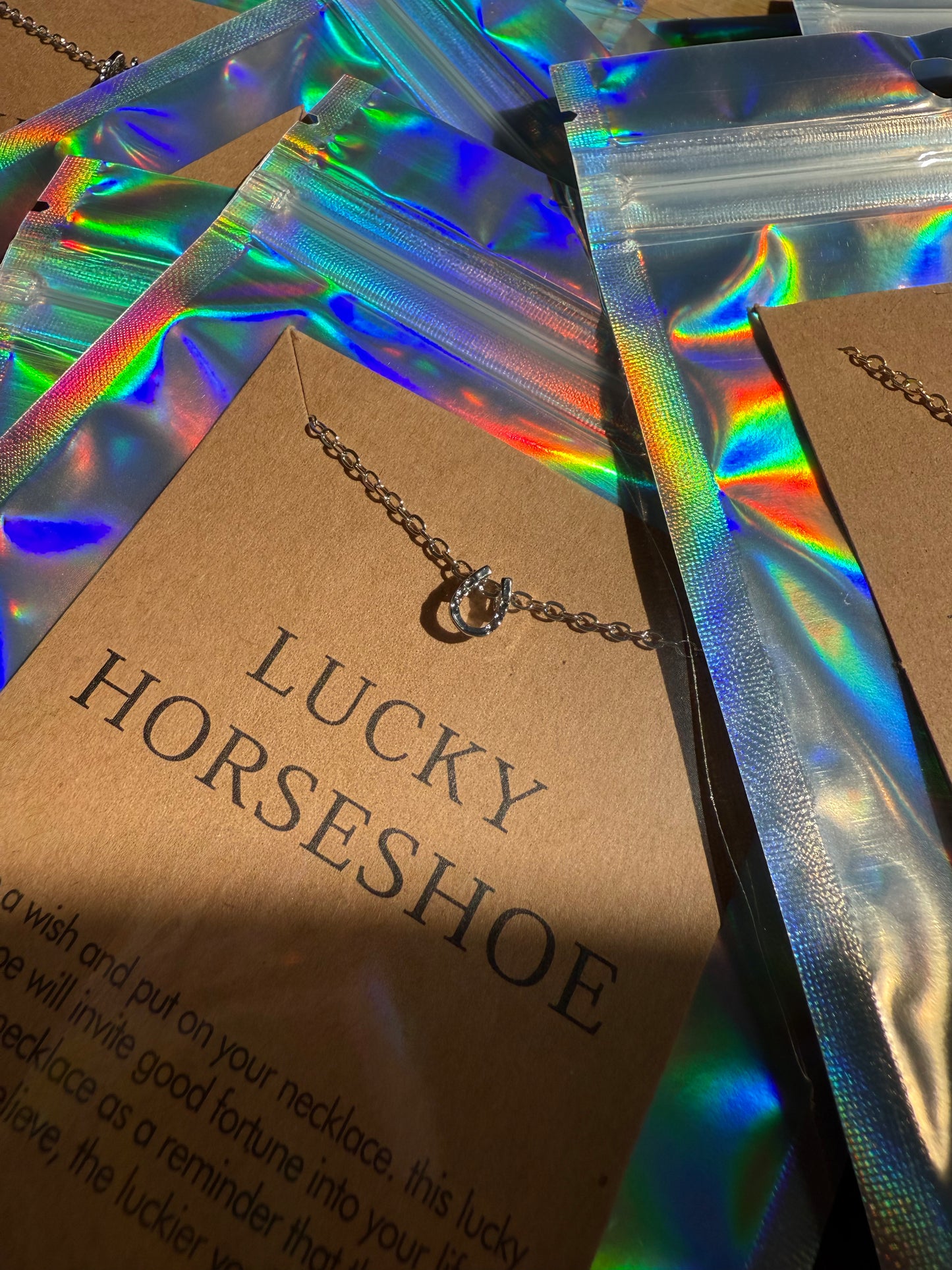 FMH - Halsketting Lucky Horseshoe gelukshanger goud- of zilverkleurig