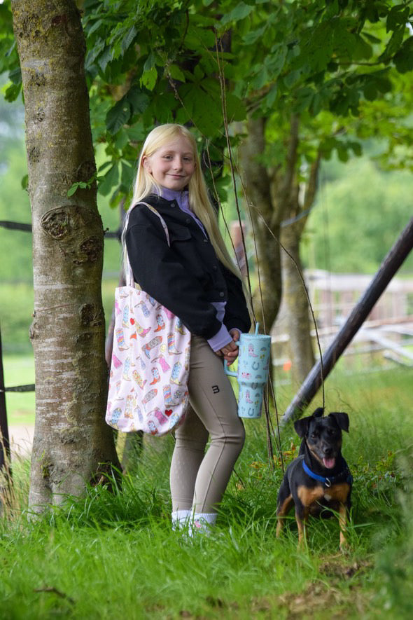 Callie Danielle - Western Cowgirl Boots Tote Bag