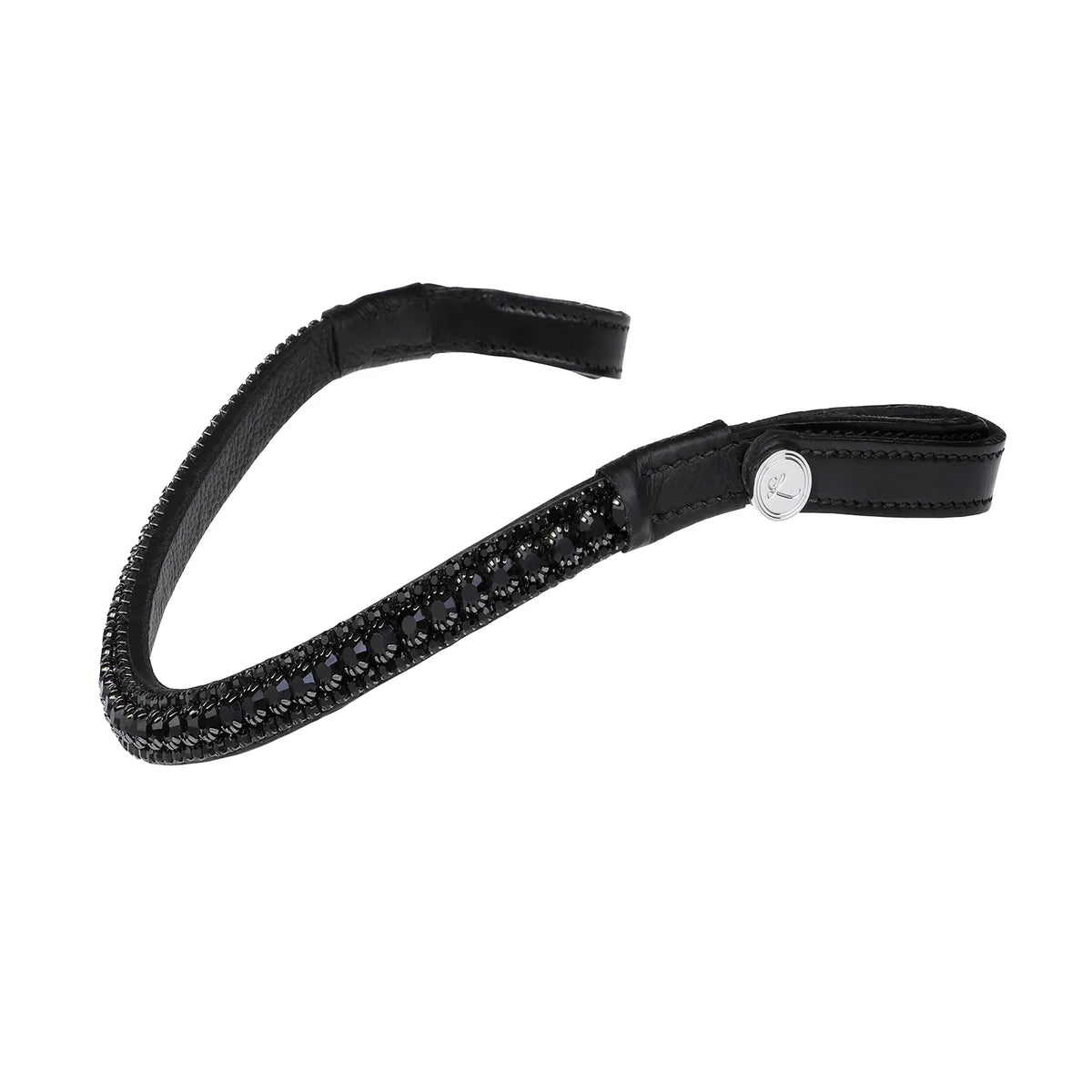 Lumiere - Black Solitaire Crystal frontriem