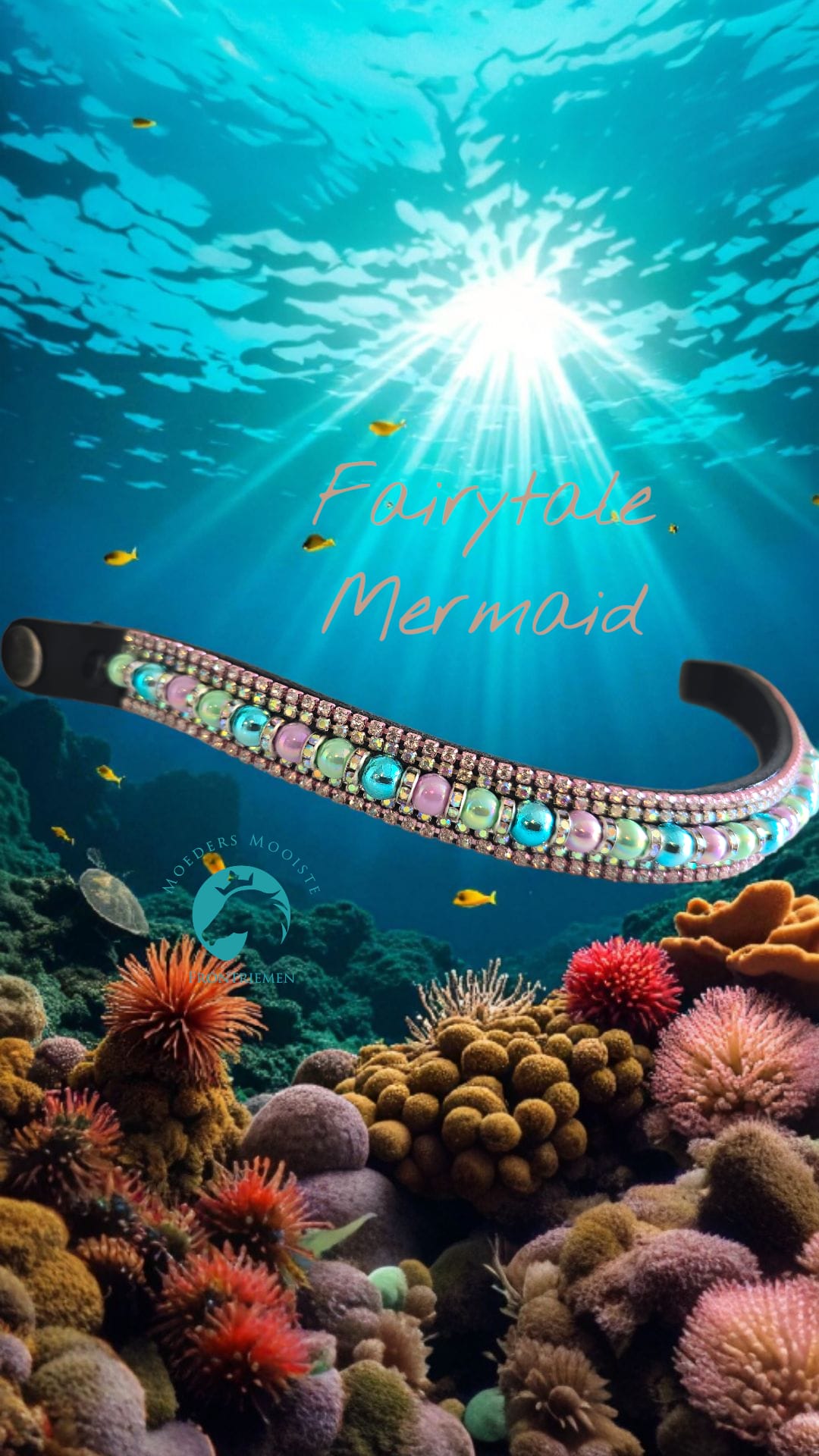 Moeders Mooiste Frontriemen - Wave Deluxe “Fairytail Mermaid" Z-D
