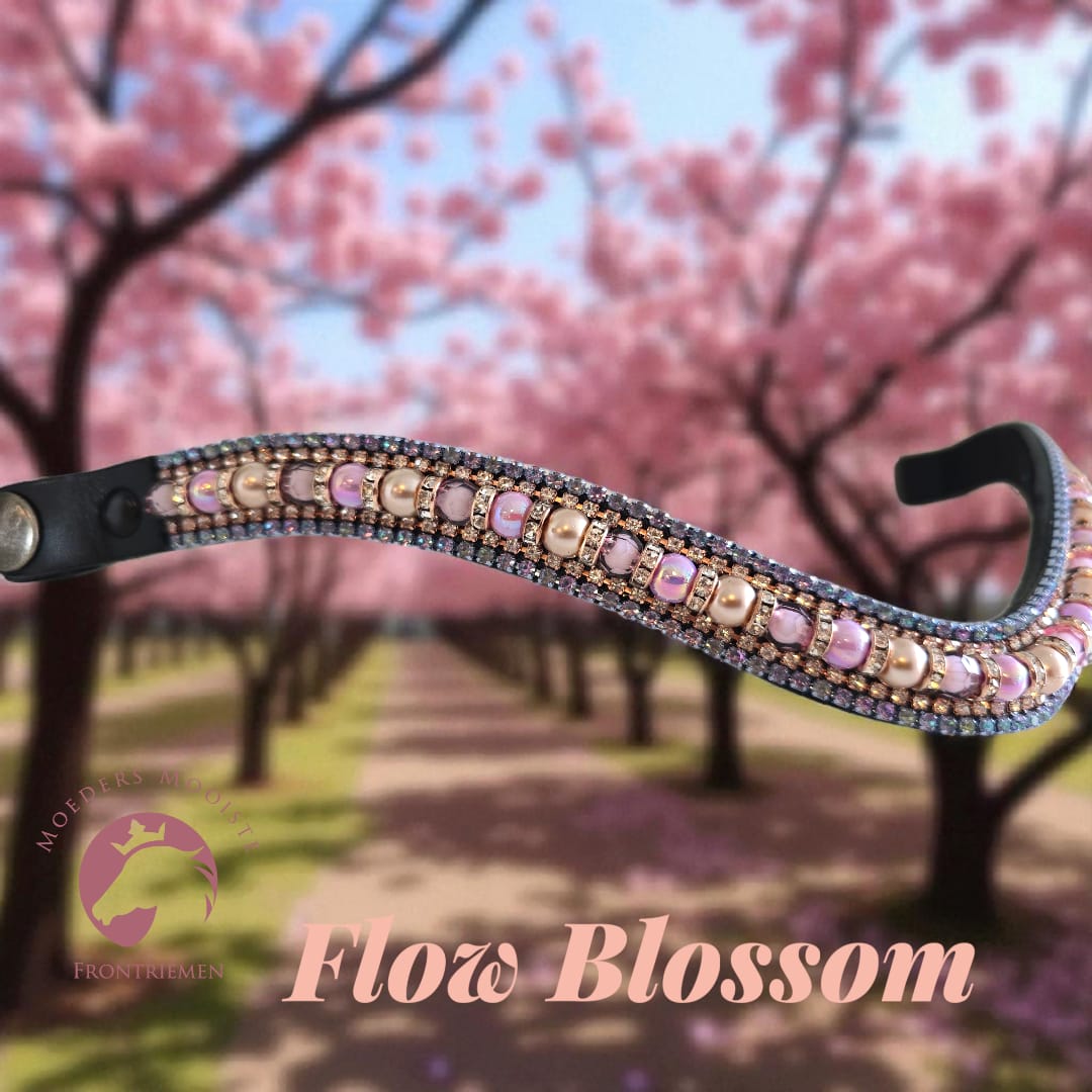 Moeders Mooiste Frontriemen - Deluxe “Flow Blossom” Z-D