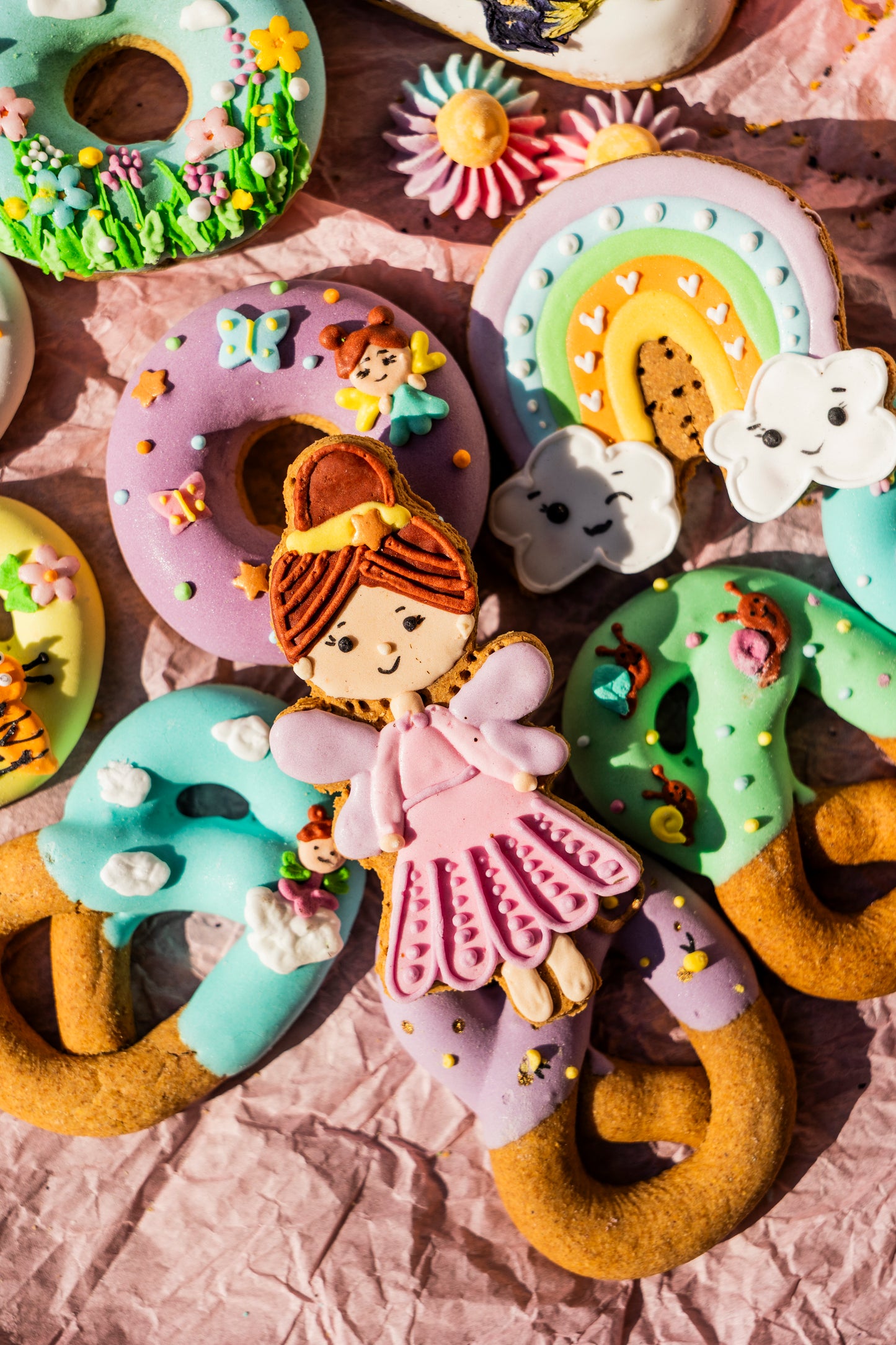 Candy Horse - Rainbow World Limited Collection - Versierde Pretzels 6st.