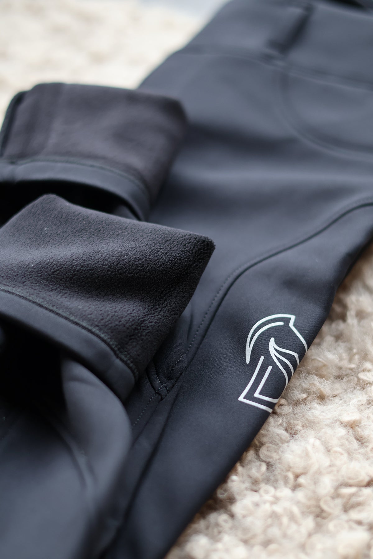Donqui teddy rijlegging zwart