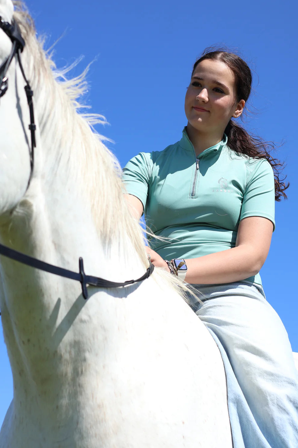 Donqui - Baselayer korte mouw Mint