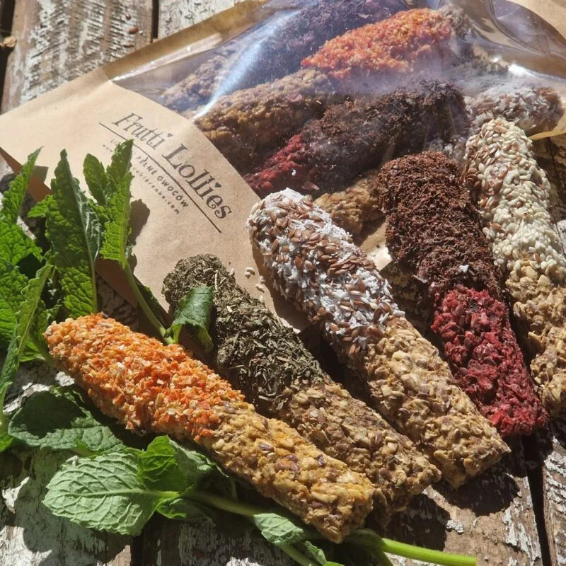 Konska Cukierenka - Pony-Lollies (Grisini/Kräuter/Farbig)