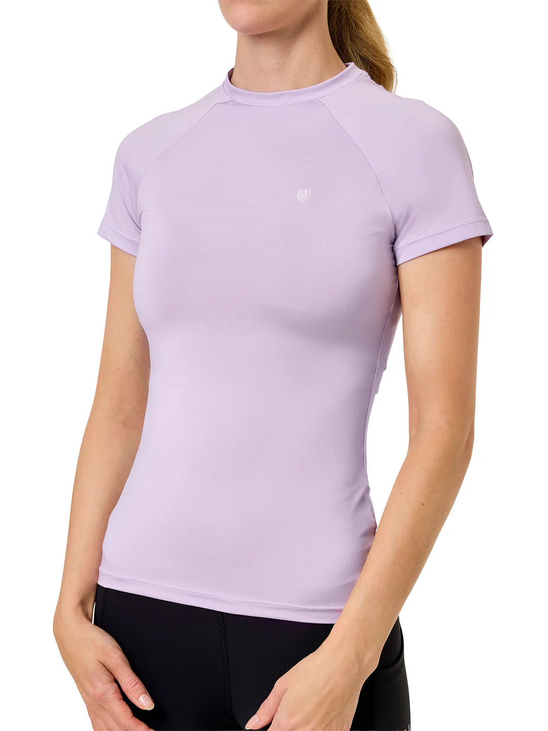 Equestrian Stockholm - SS26 Lavanda - Capa Base Dinámica Top de Manga Corta rijtop