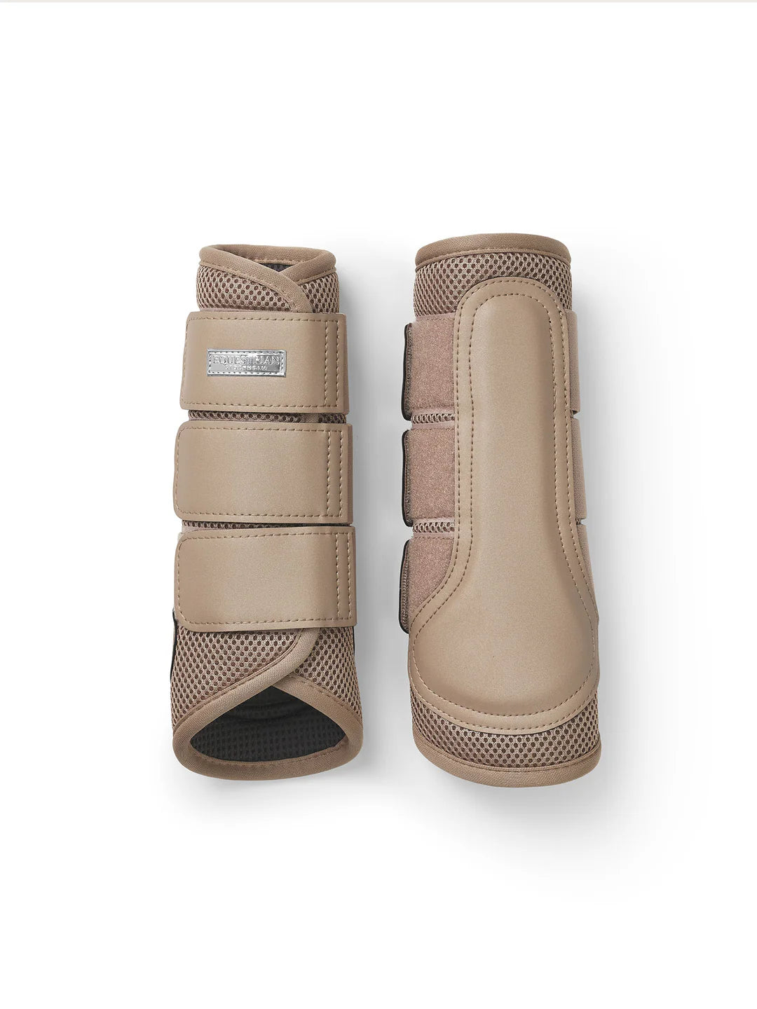 Equestrian Stockholm - SS26 Sand - Mesh Brushing Boots