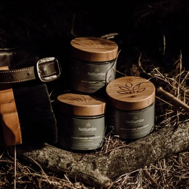 WHILE SUPPLIES LAST - Nellumbo - Black hoof ointment for horses