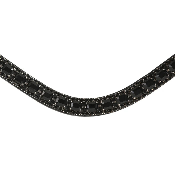 Lumiere - Onyx Crystal Stirnband schwarz