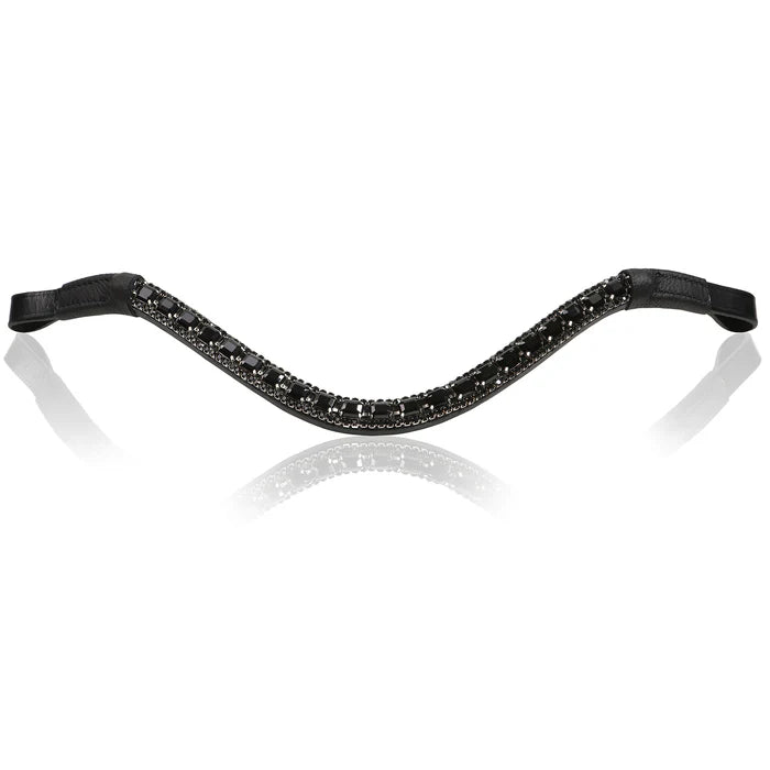 Lumiere - Onyx Crystal Stirnband schwarz