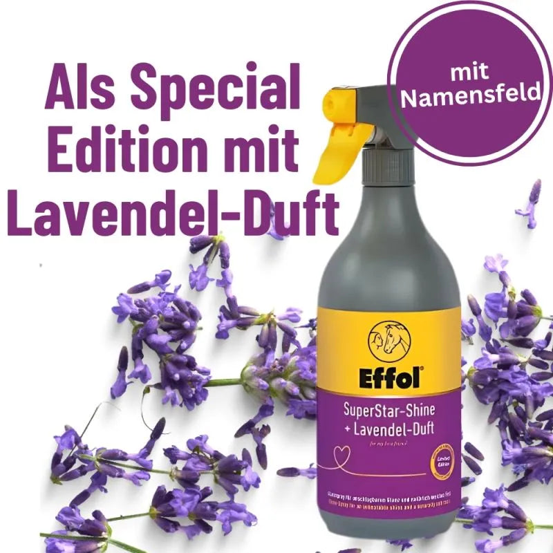 Effol - SuperStar-Shine Lavendel glansspray voor paarden 750ml