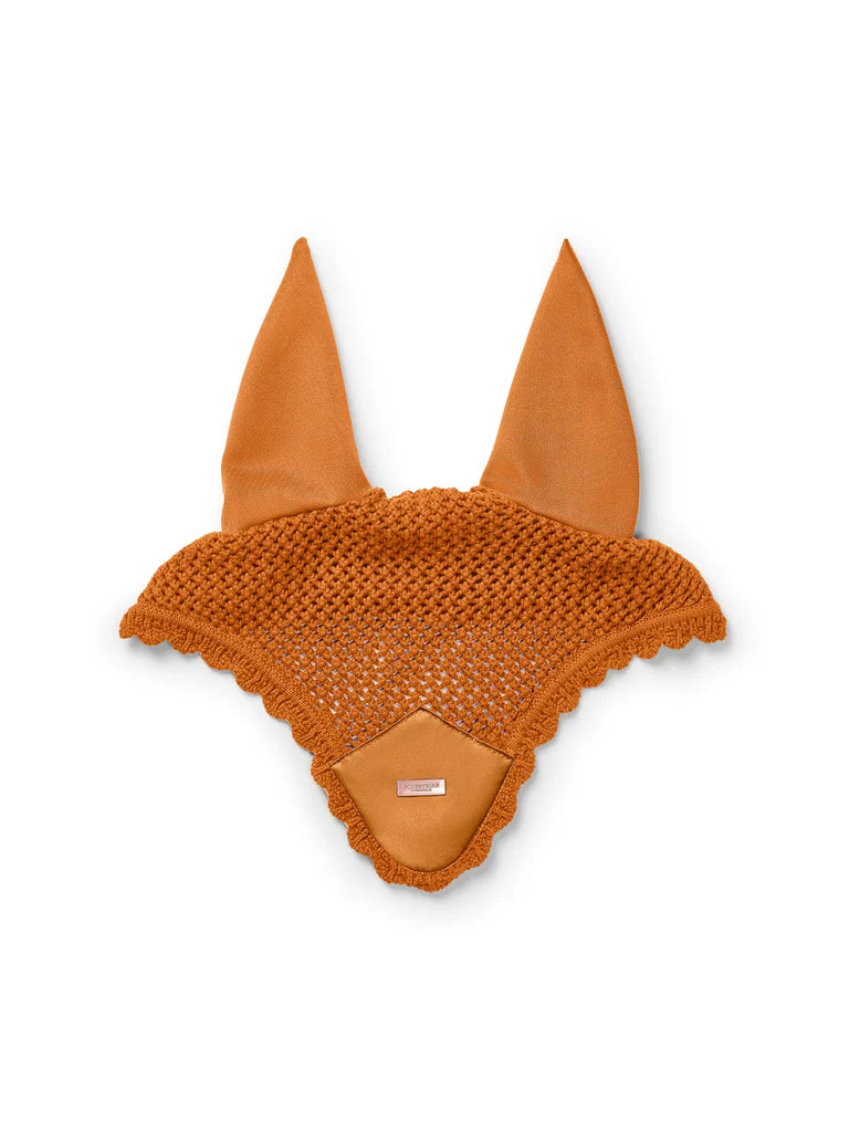 Equestrian Stockholm - FW26 Chestnut - Ear Bonnet Satin oornetje