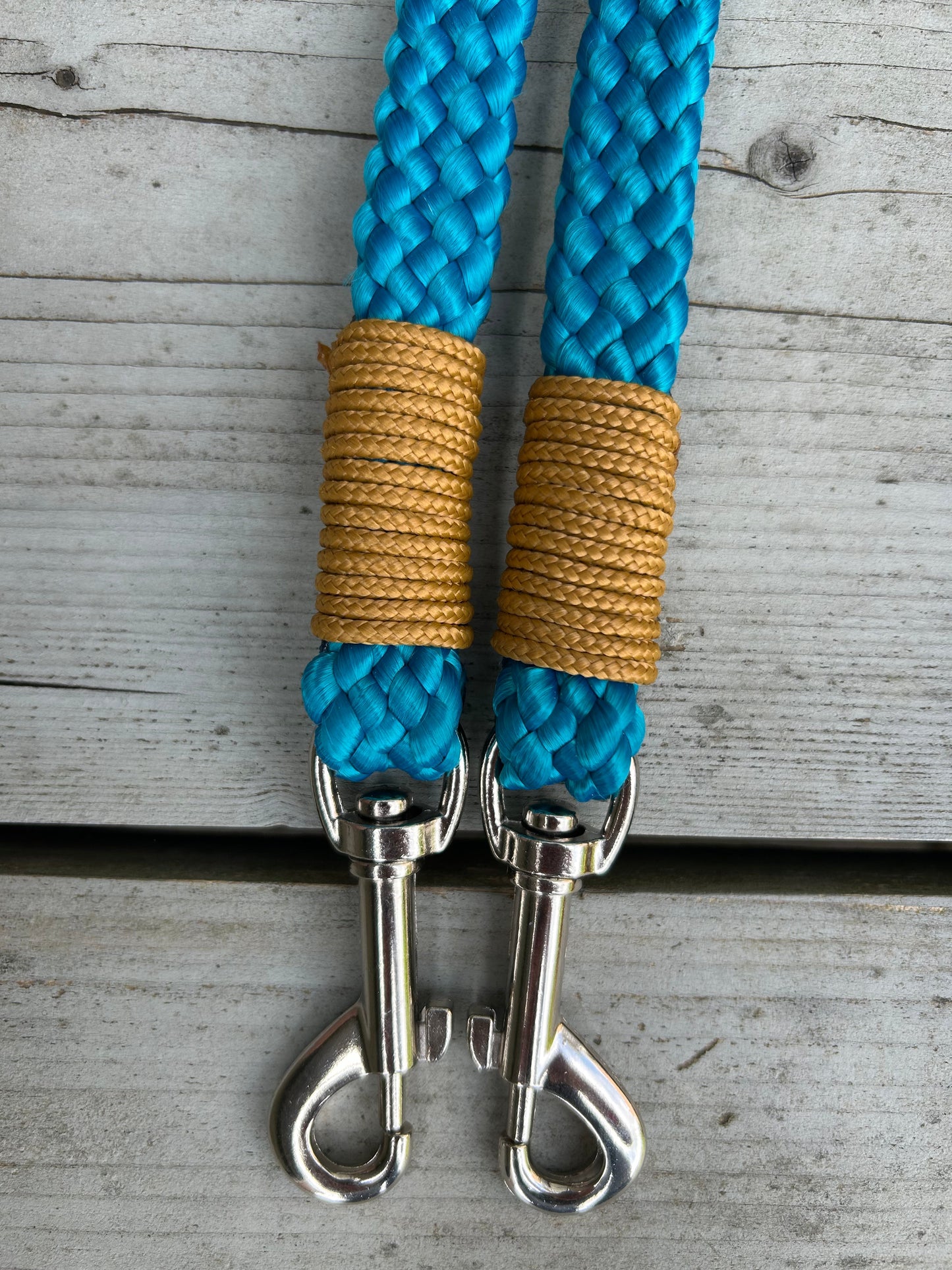 Rope holster set aqua coffee