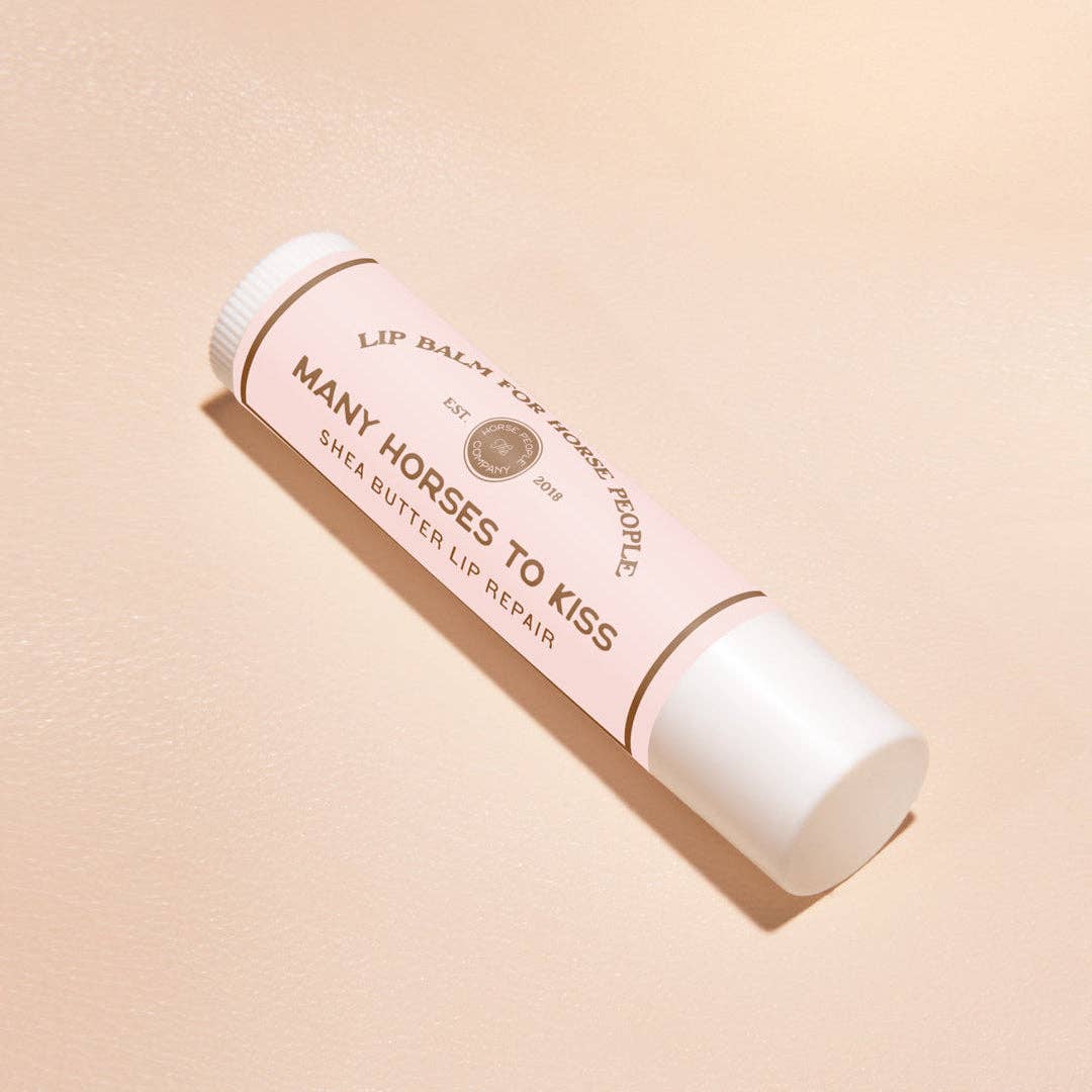 The Horse People Company - Lippenbalsem voor paardenliefhebbers shea butter Many Horses To Kiss