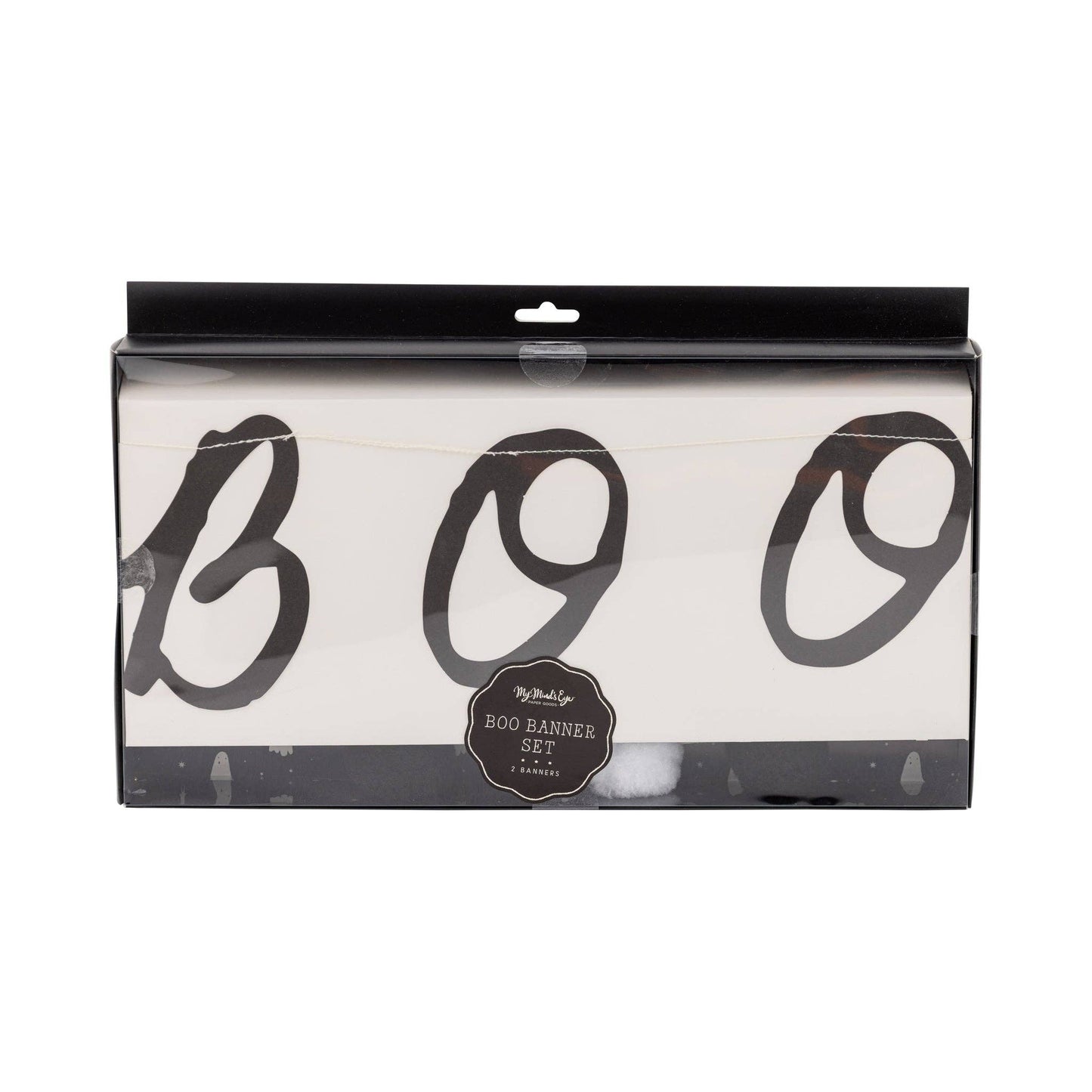 PLHB282 - Boo Ghost Pom Pom Garland Set