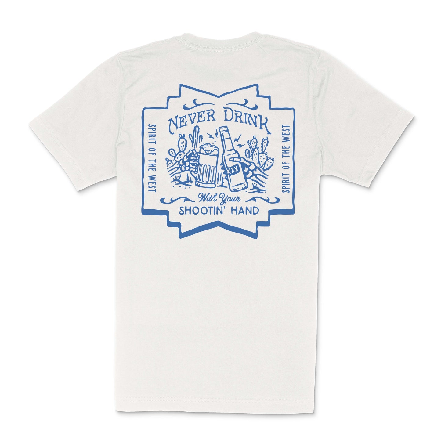 Sendero - T-shirt Shooting hand Salud-Editie unisex