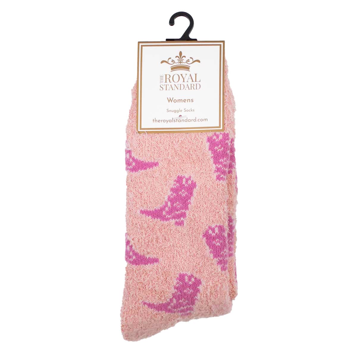 Royal Standard - Cowgirl Boots fluffy snuggle sokken