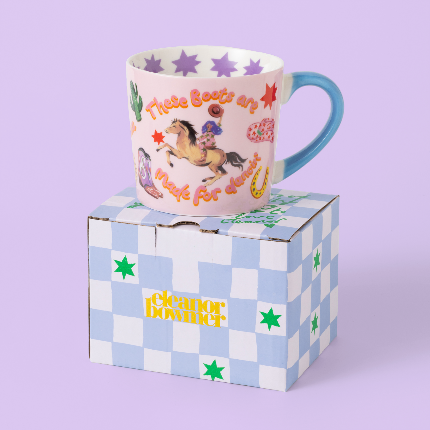 Eleanor Bowmer - These boots are made for dancing! Mug