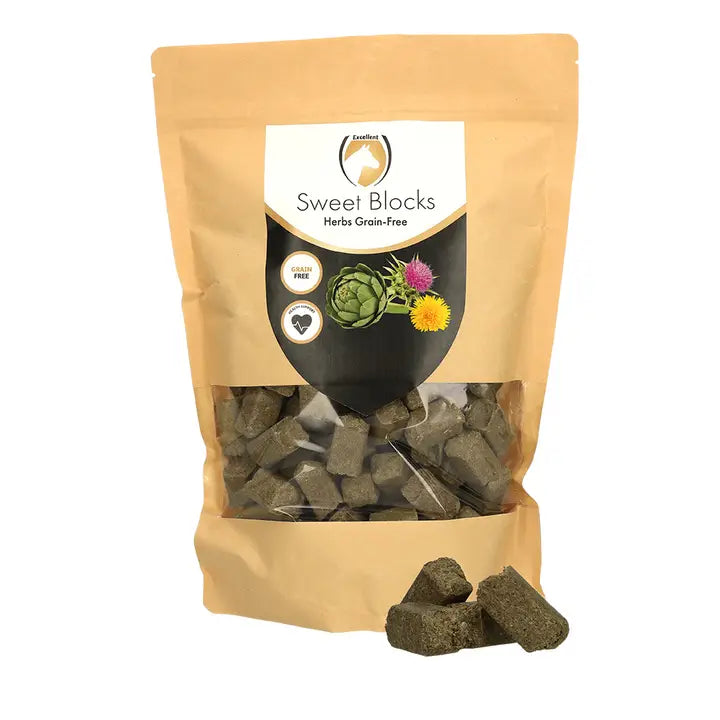 Excellent Horse - Sweet Blocks 1KG (diverse)