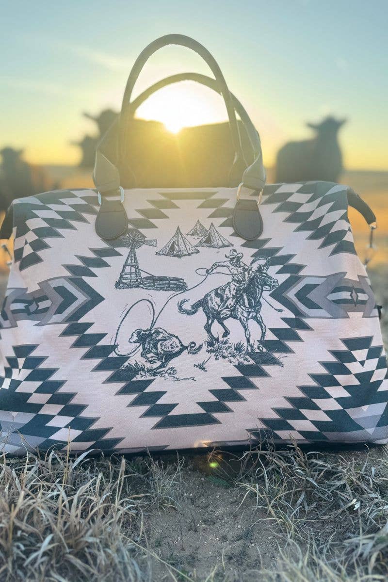 Sterling Kreek - Draagtas western rodeo XL 'Into The West'