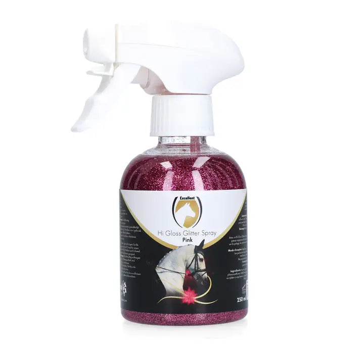 Excellent Horse - Hi Gloss glitterspray 250ml (diverse kleuren)
