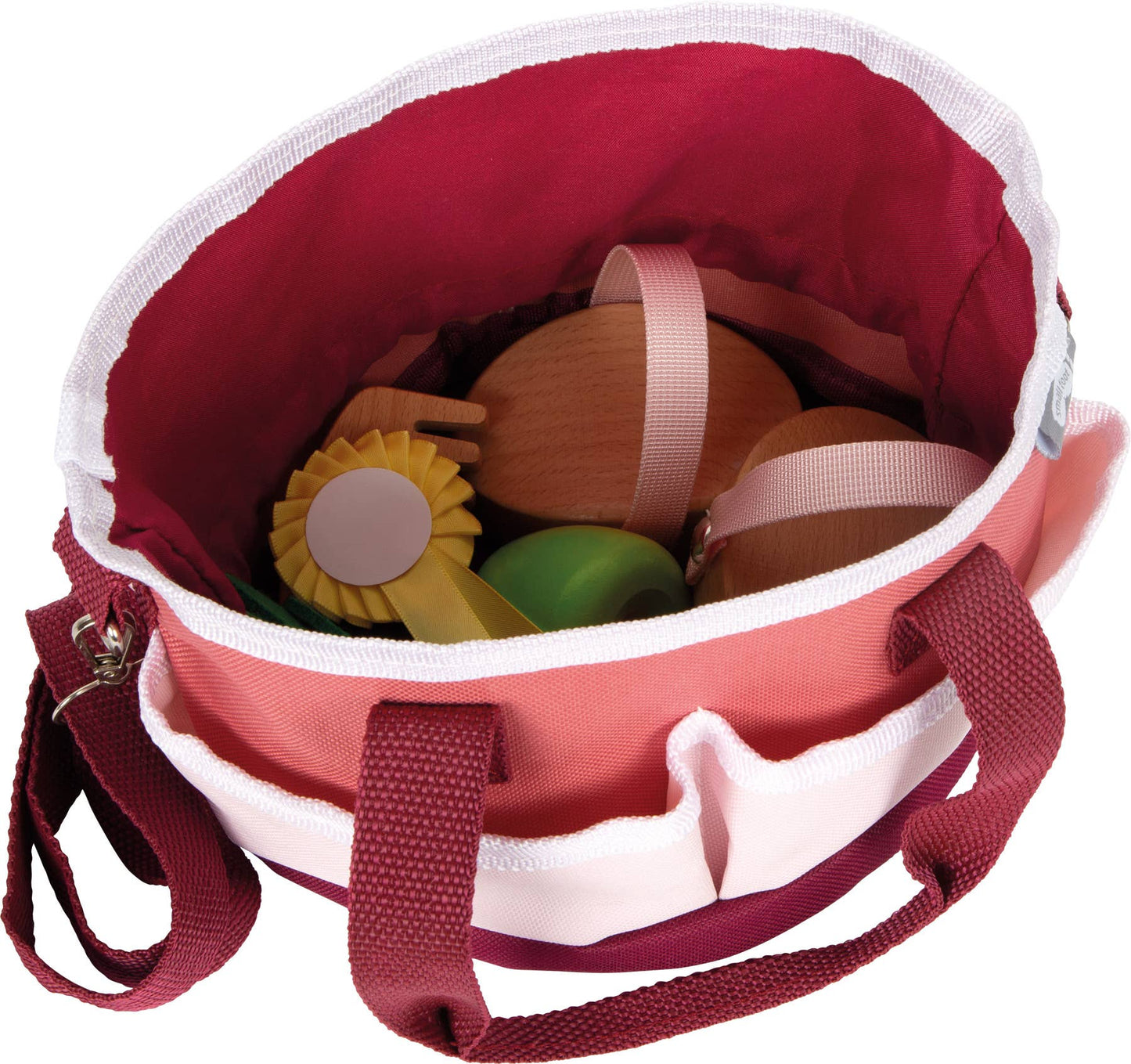 Small Foot - Hobby Horse Paardenverzorgingsset met tas rood