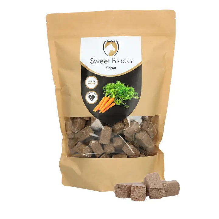 Excellent Horse - Sweet Blocks 1KG (diverse)