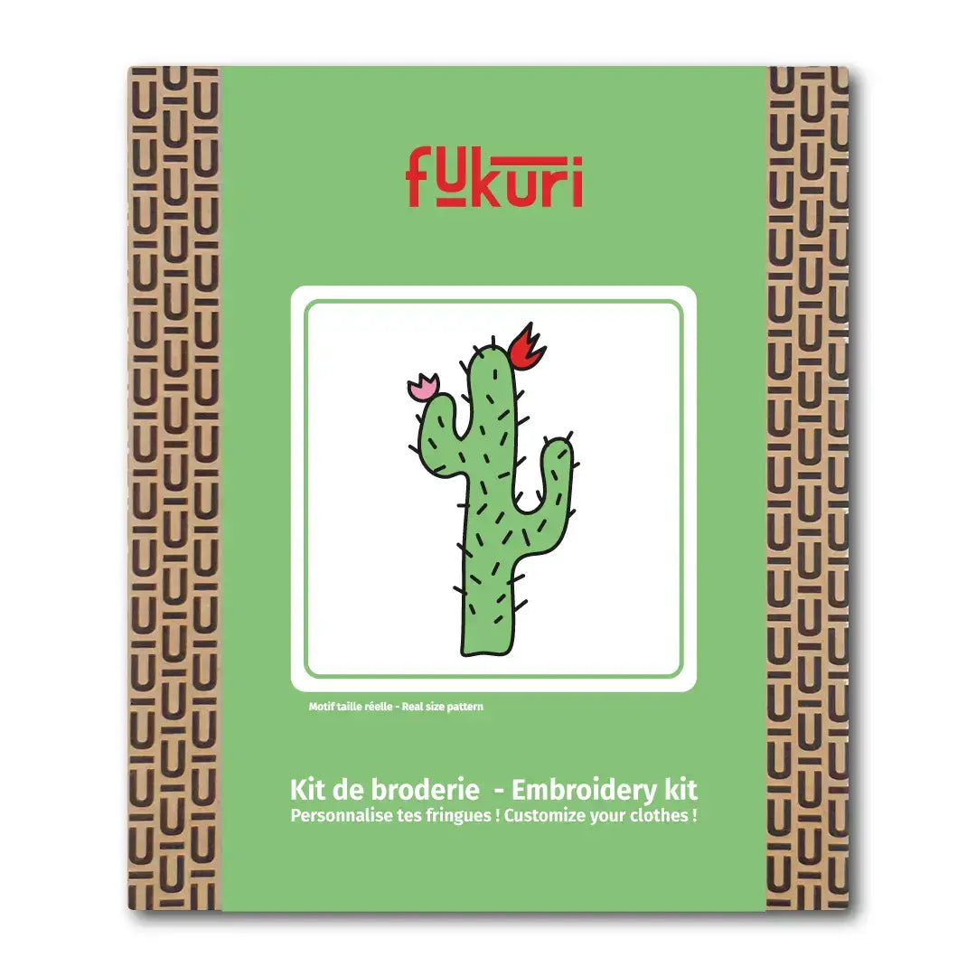 Fukuri - Borduurset cactus