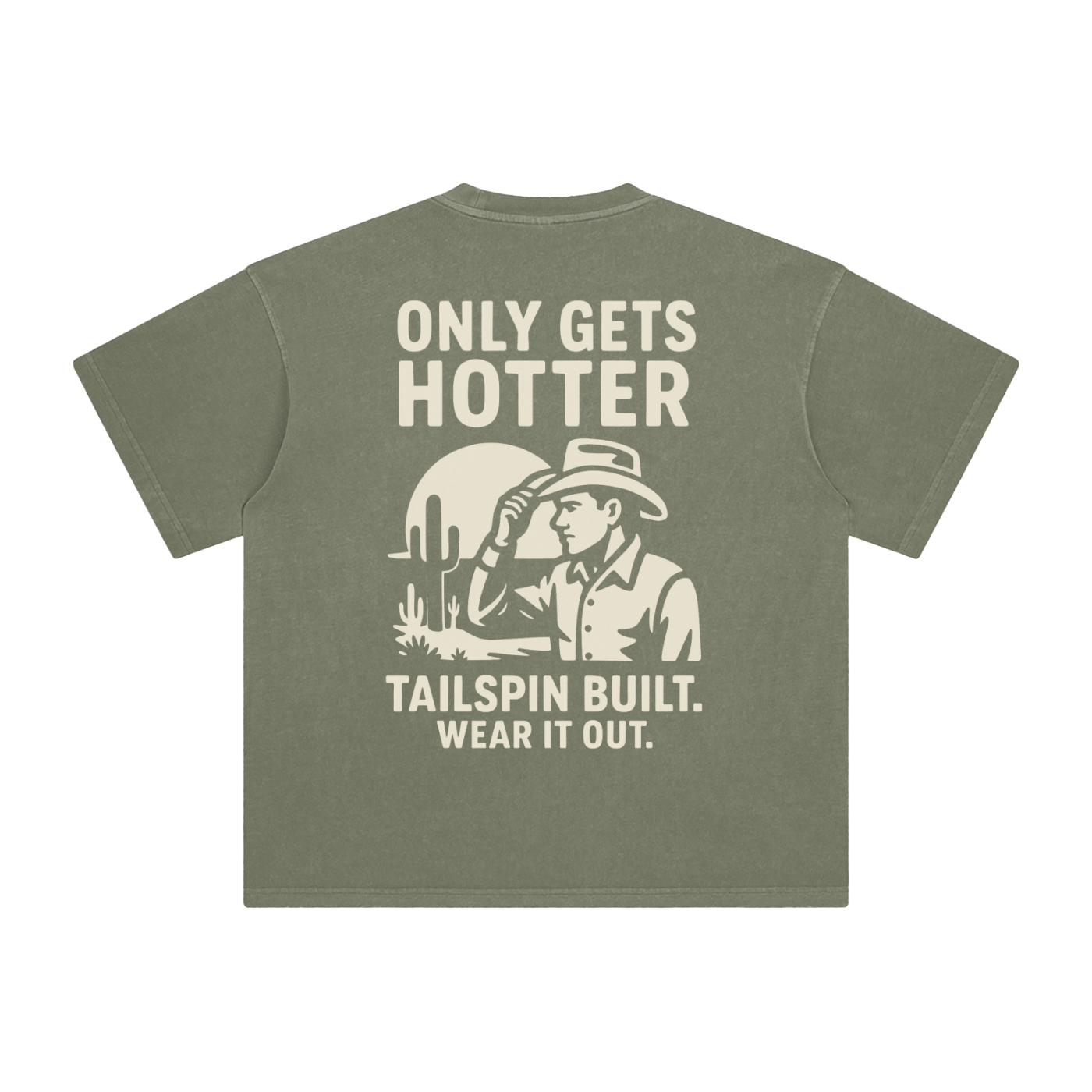Tailspin - Only gets hotter T-Shirt unisex