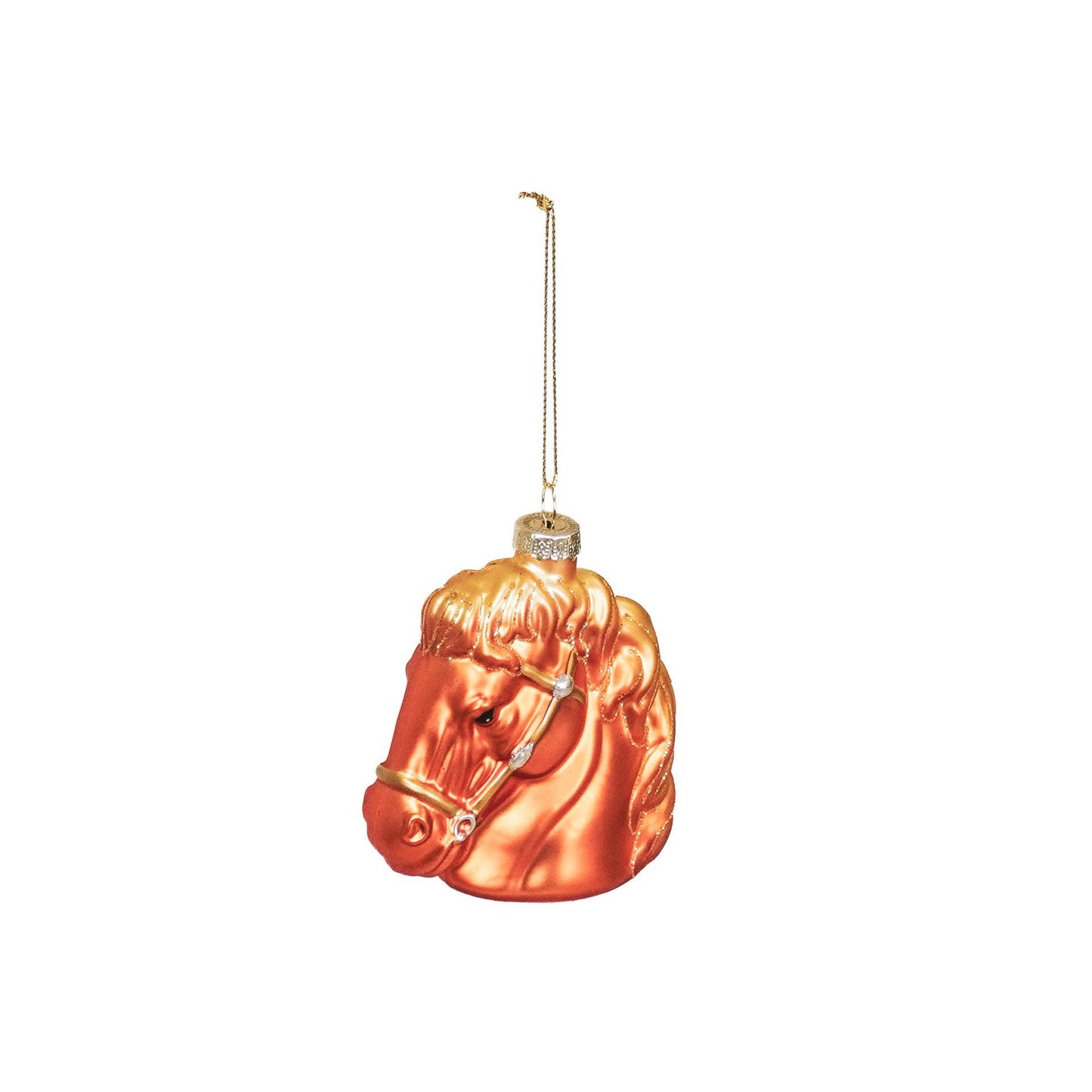 Housevitamin - Kerstornament Paardenhoofd Paard bruin