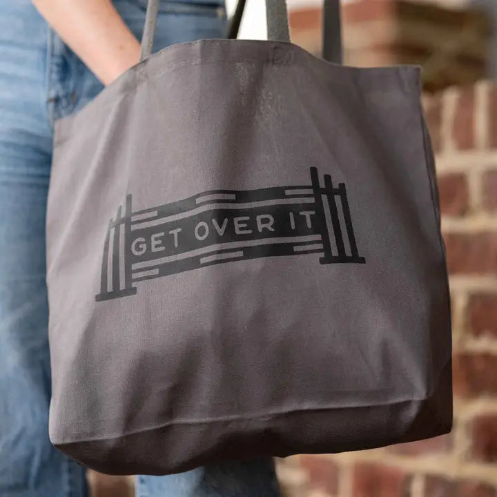 OP=OP - Dapplebay - Tote bag Get over it