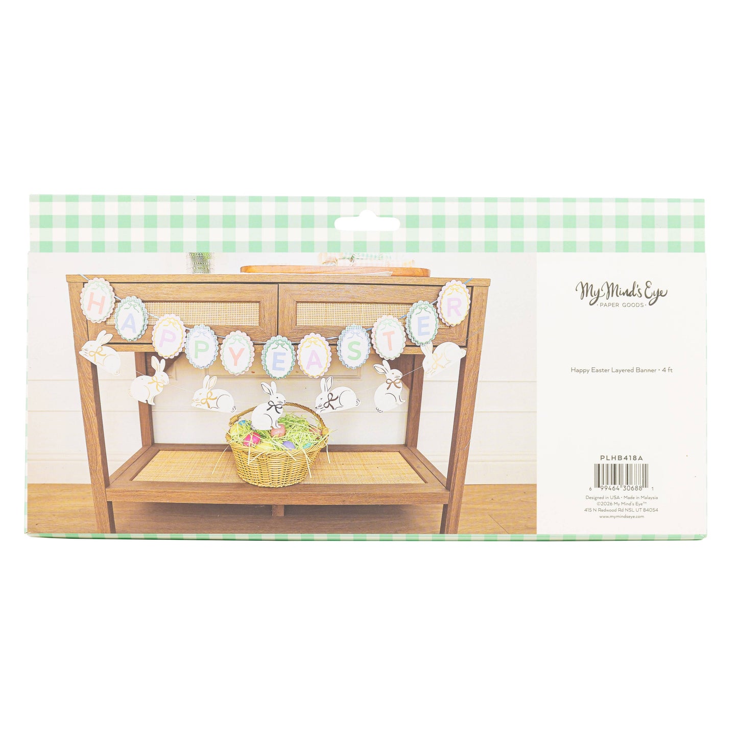 My Mind’s Eye - Frohe Ostern Schichtbanner-Girlande