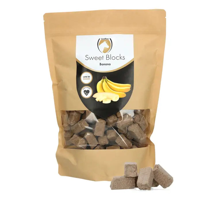 Excellent Horse - Sweet Blocks 1KG (diverse)