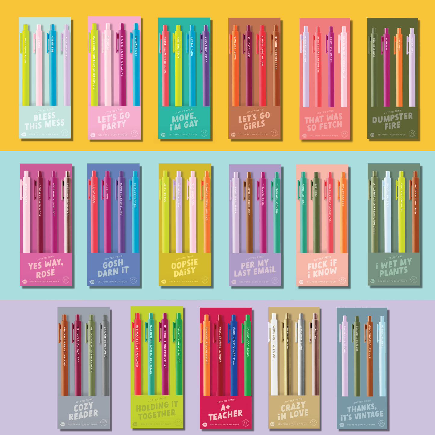 TOOT - Jotter Sets 4-pack pennen