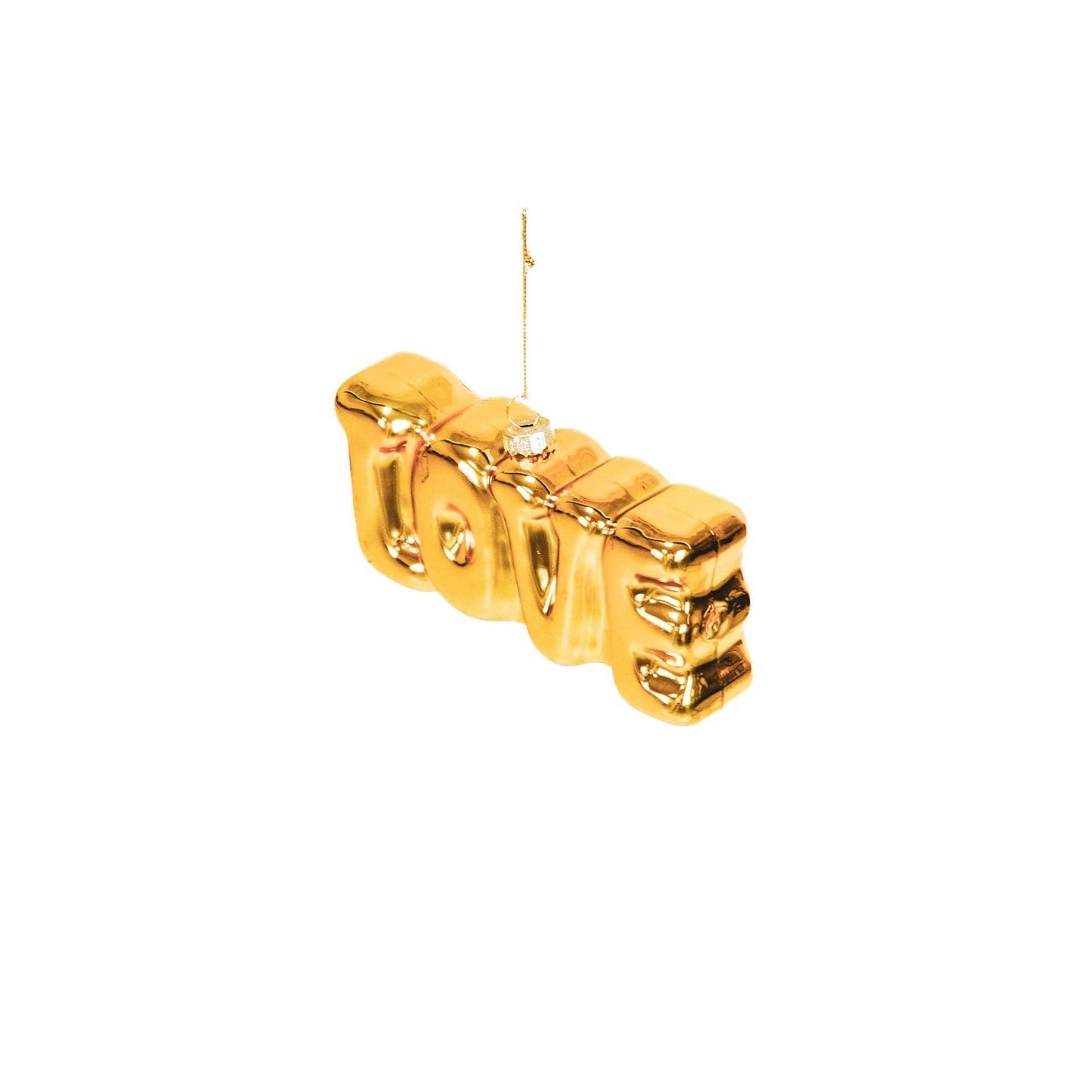 Housevitamin - Kerstornament goud LOVE