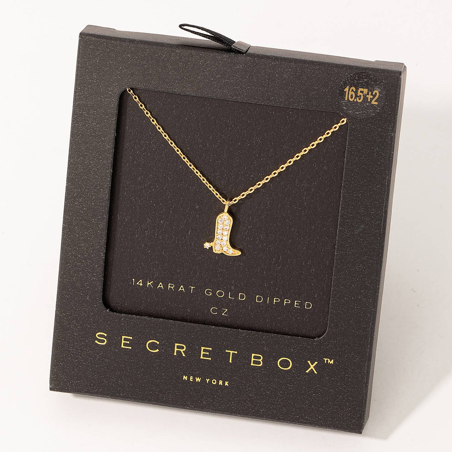 Fame - Secretbox Western Cowboylaars ketting goud/zilver