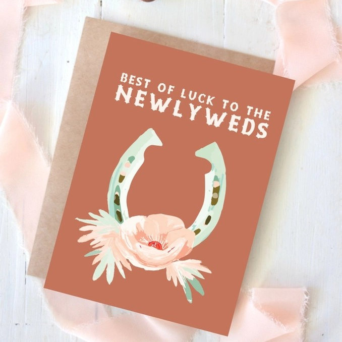 Tirzah Lane - Wenskaart Newlyweds trouwkaart