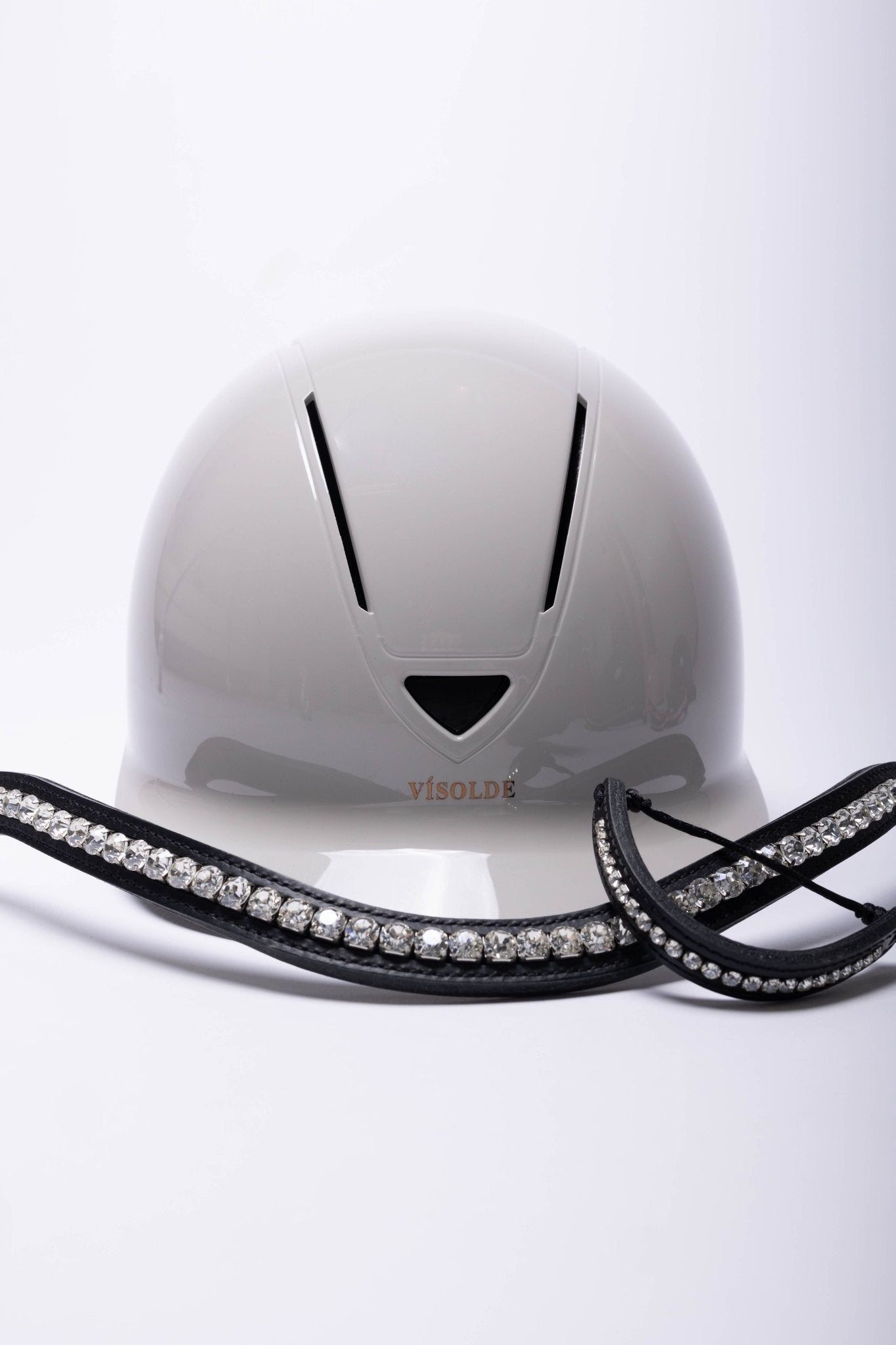Vísolde - Schaal paardrijhelm Ivoor