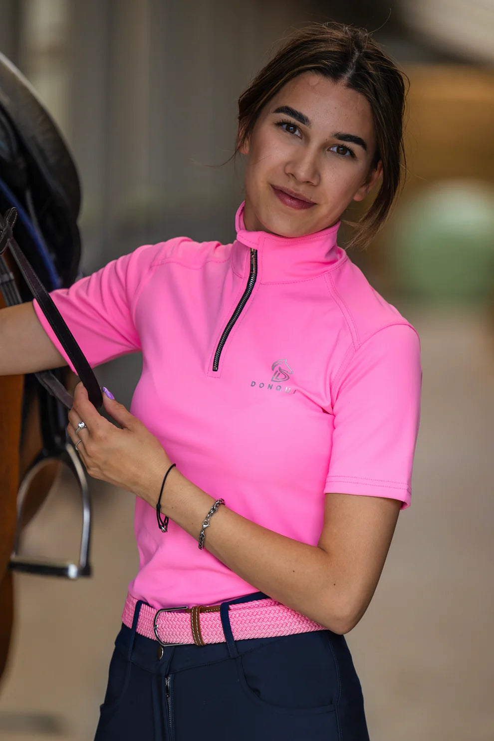 Donqui - Baselayer korte mouw Cotton Candy