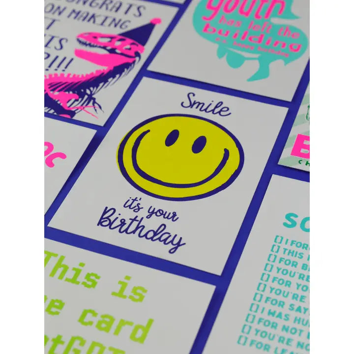 Studio Inktvis - Wenskaart Smile it's your birthday