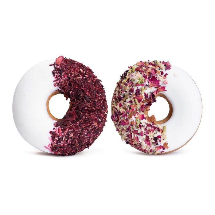 Candy Horse - Donuts mit Kräuterhibiskus & Rosenblättern