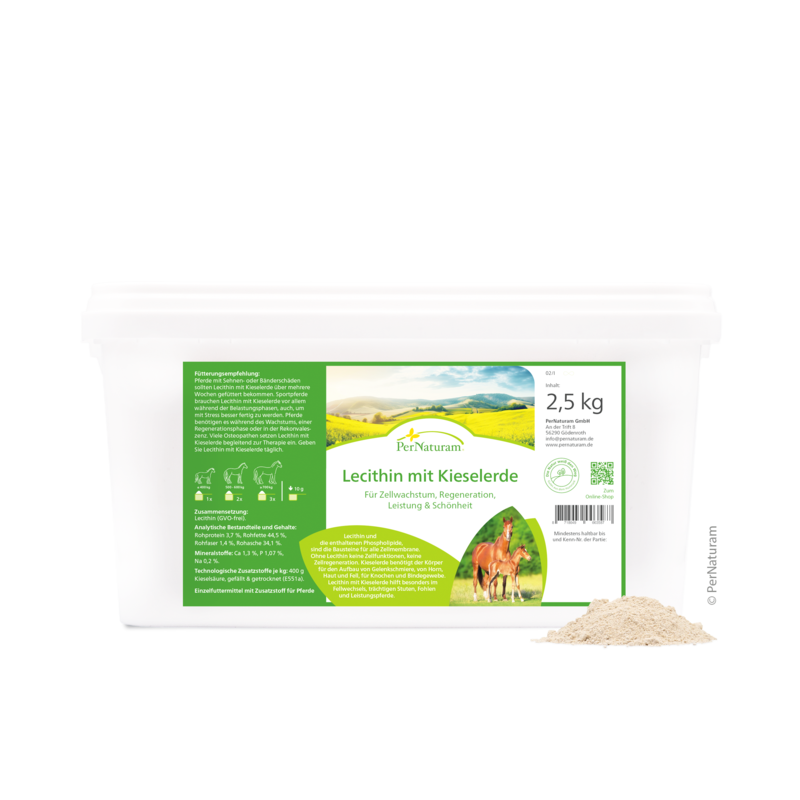 PerNaturam | Lecithine Silica (voor een sterk en vitaal paard)